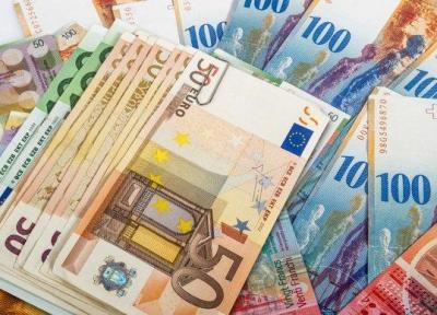 قیمت یورو کاهش یافت، افزایش 7 تومانی نرخ دلار