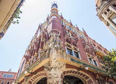 قصر موسیقی کاتالان؛ از زیباترین سالن های موسیقی در دنیا، عکس