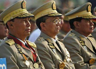 انگلیس تمام ژنرال های دولت میانمار را تحریم کرد