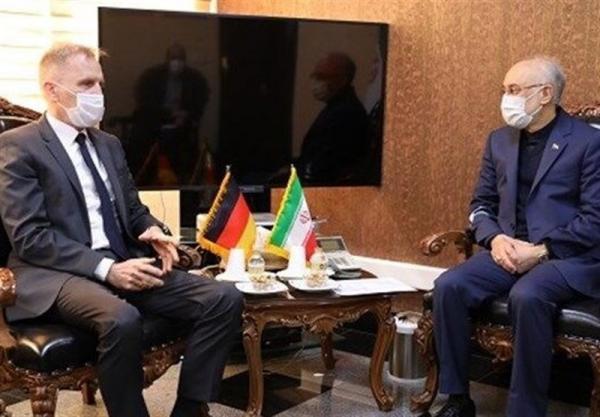 دیدار سفیر آلمان با علی اکبر صالحی