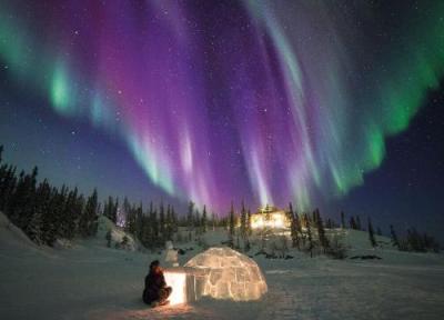 تصاویری زیبا و آرامش بخش از شفق قطبی، این پدیده زیبا چگونه ایجاد می گردد؟