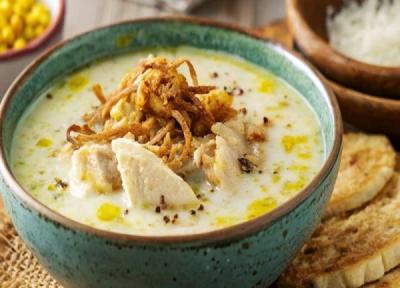 طرز تهیه آبگوشت ماست تبریزی