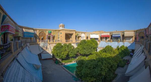 سرای مشیر شیراز ، ترکیب بازارگردی و تاریخ گردی